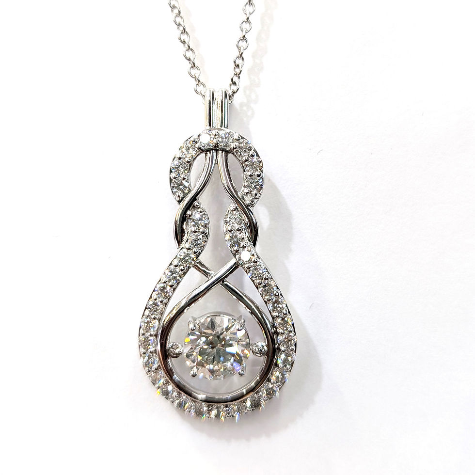 Fashion Inter Diamond Pendant