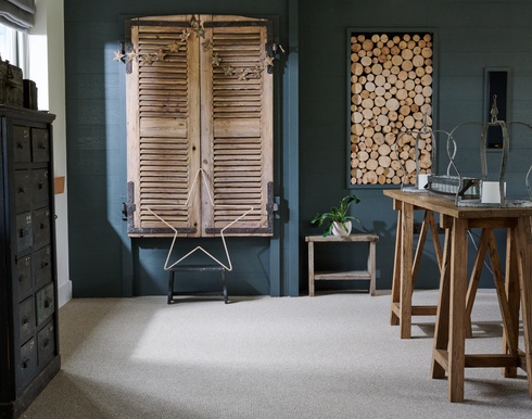 Brockway · wool carpet room setting