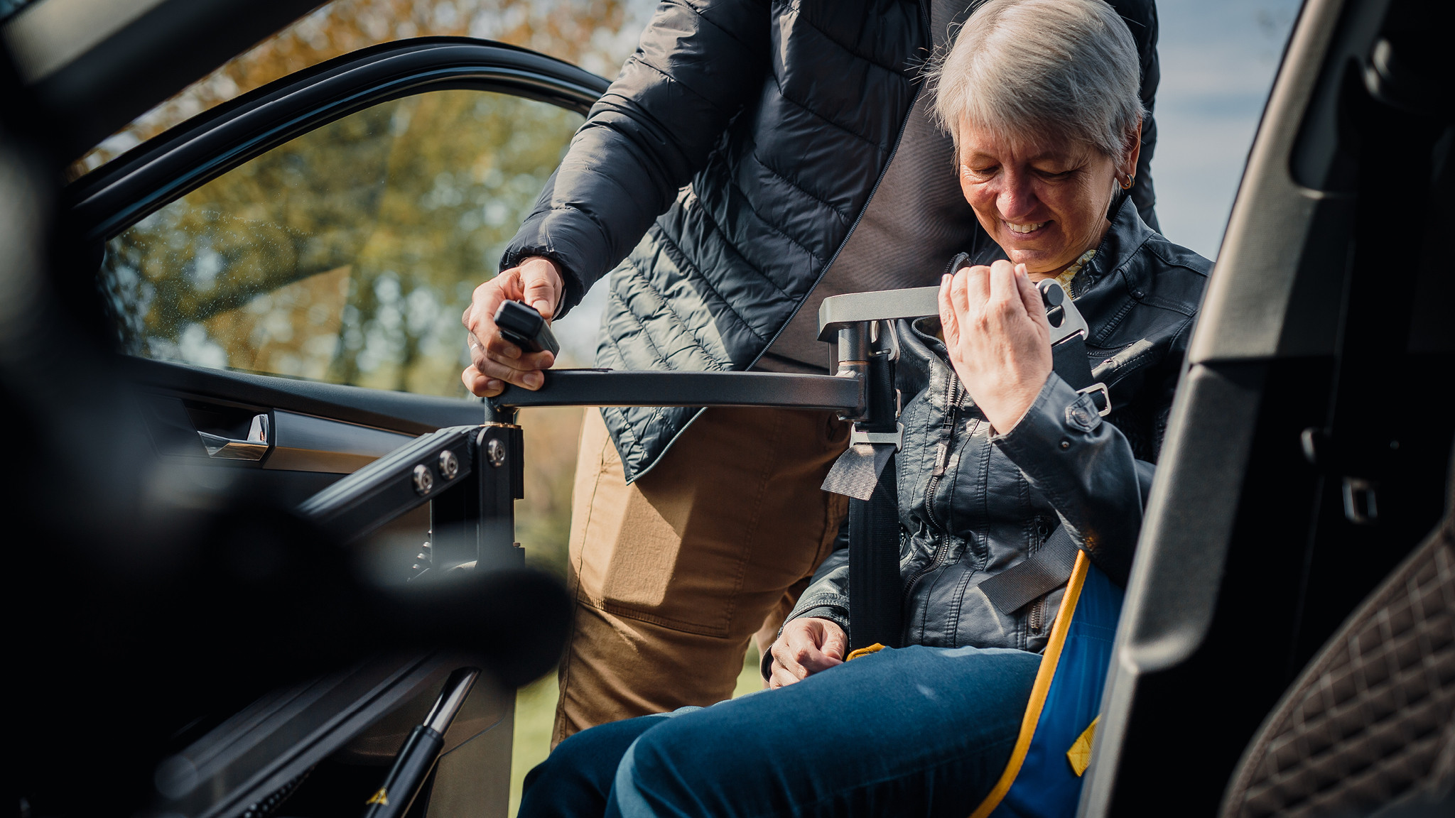 Person Lift Car Hoist For Disabled Drivers Custom MobilityHome