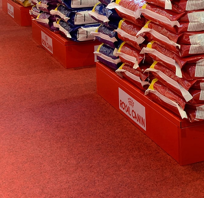 Burmatex retail flooring manufacturer photograph