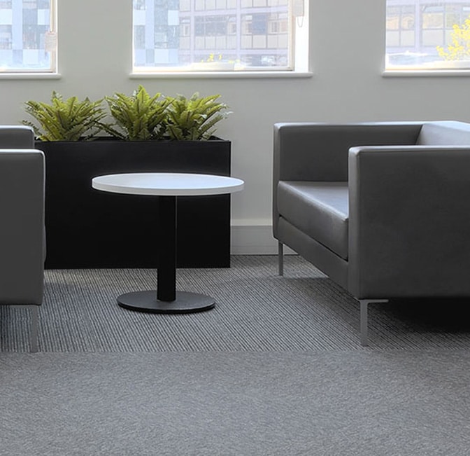 Burmatex student accommodation carpet tile manufacturer setting