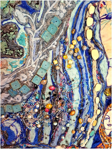 Gaïa La Toison Bleue détail