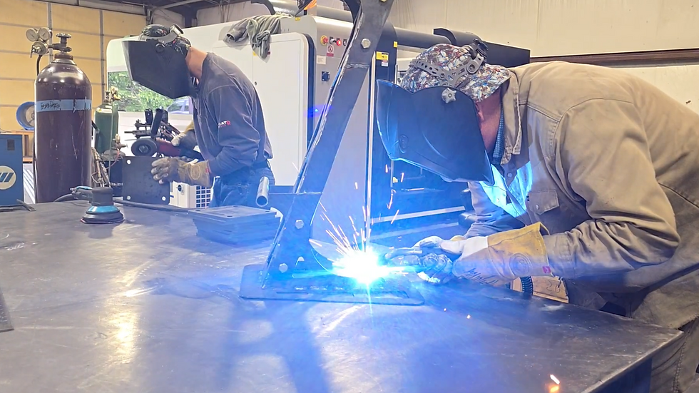 Jackson Magee Designs Monroe LA welders working in a shop
