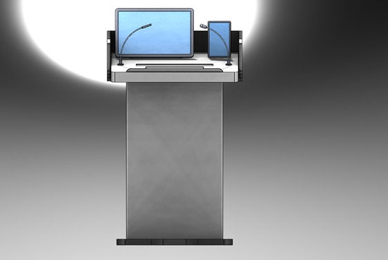 תמונה ממוזערת: עמדת  מרצה דגם זיו