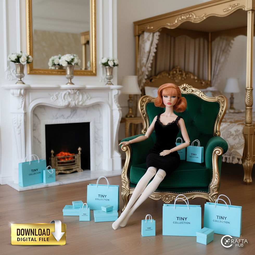 Thumbnail: Miniature shop props for photography