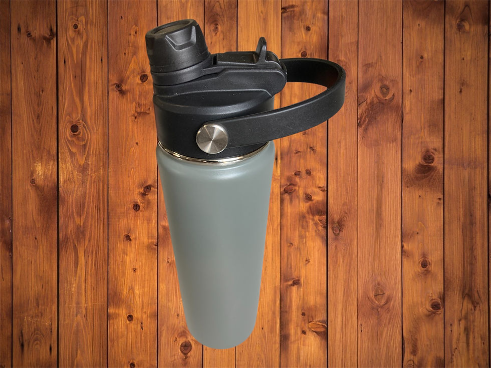 Thumbnail: 22 oz Gray Water Bottle
