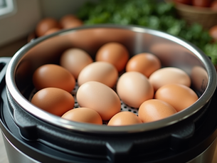 Foolproof Method for Hard Boiling Farm Fresh Eggs in an Instant Pot for Perfectly Easy to Peel Snacks
