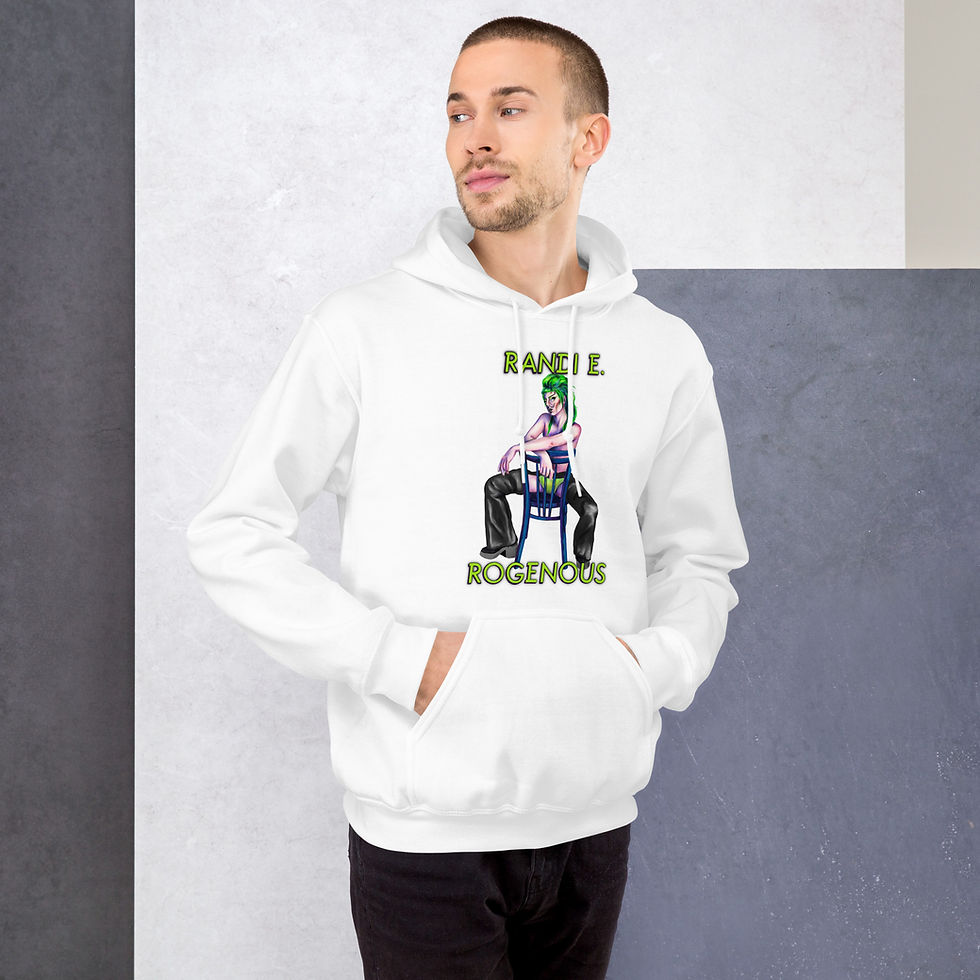Thumbnail: Hoodie (Design on front) [Randi E. Rogenous]