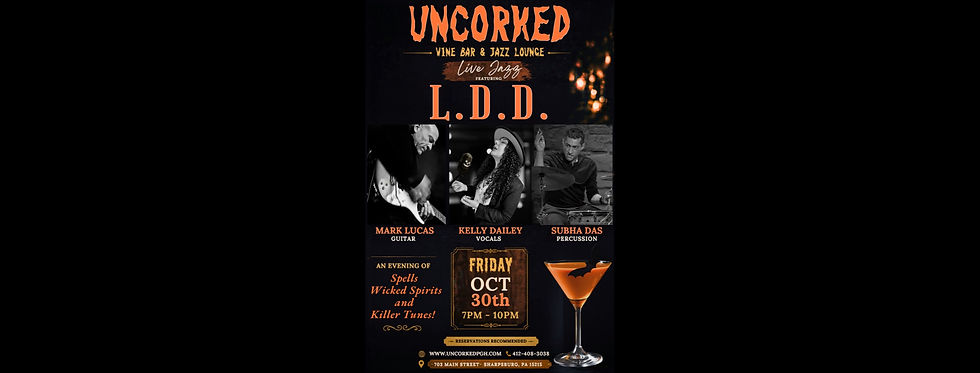 An Uncorked Halloween - Live Music with L.D.D.