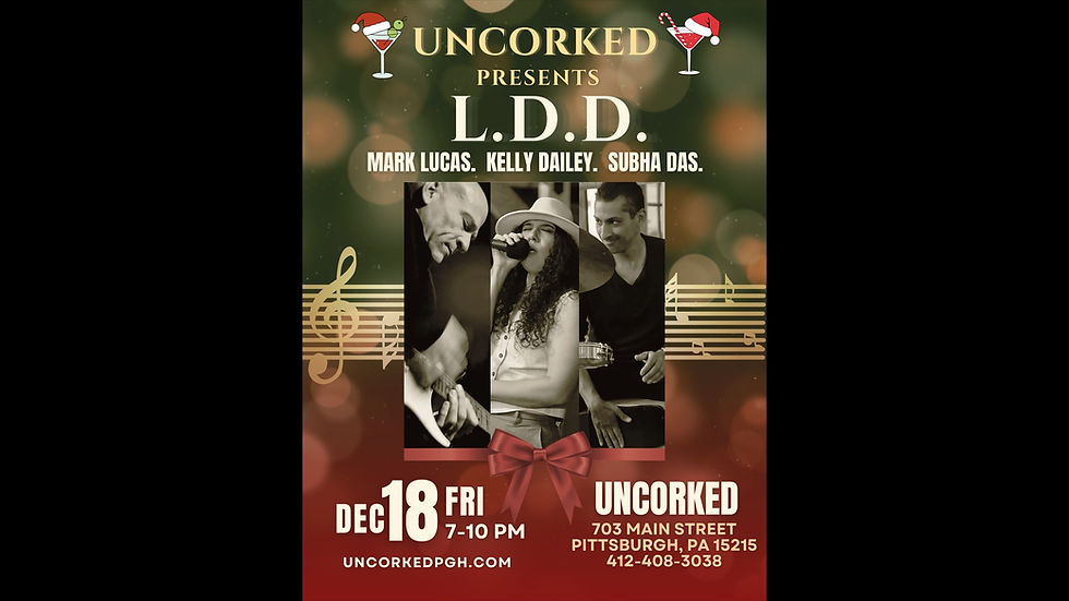 L.D.D. Spends The Holidays At Uncorked!