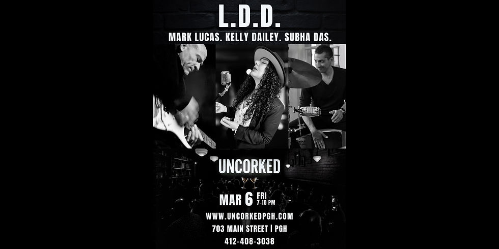 L.D.D. Returns to Uncorked - Live Music 