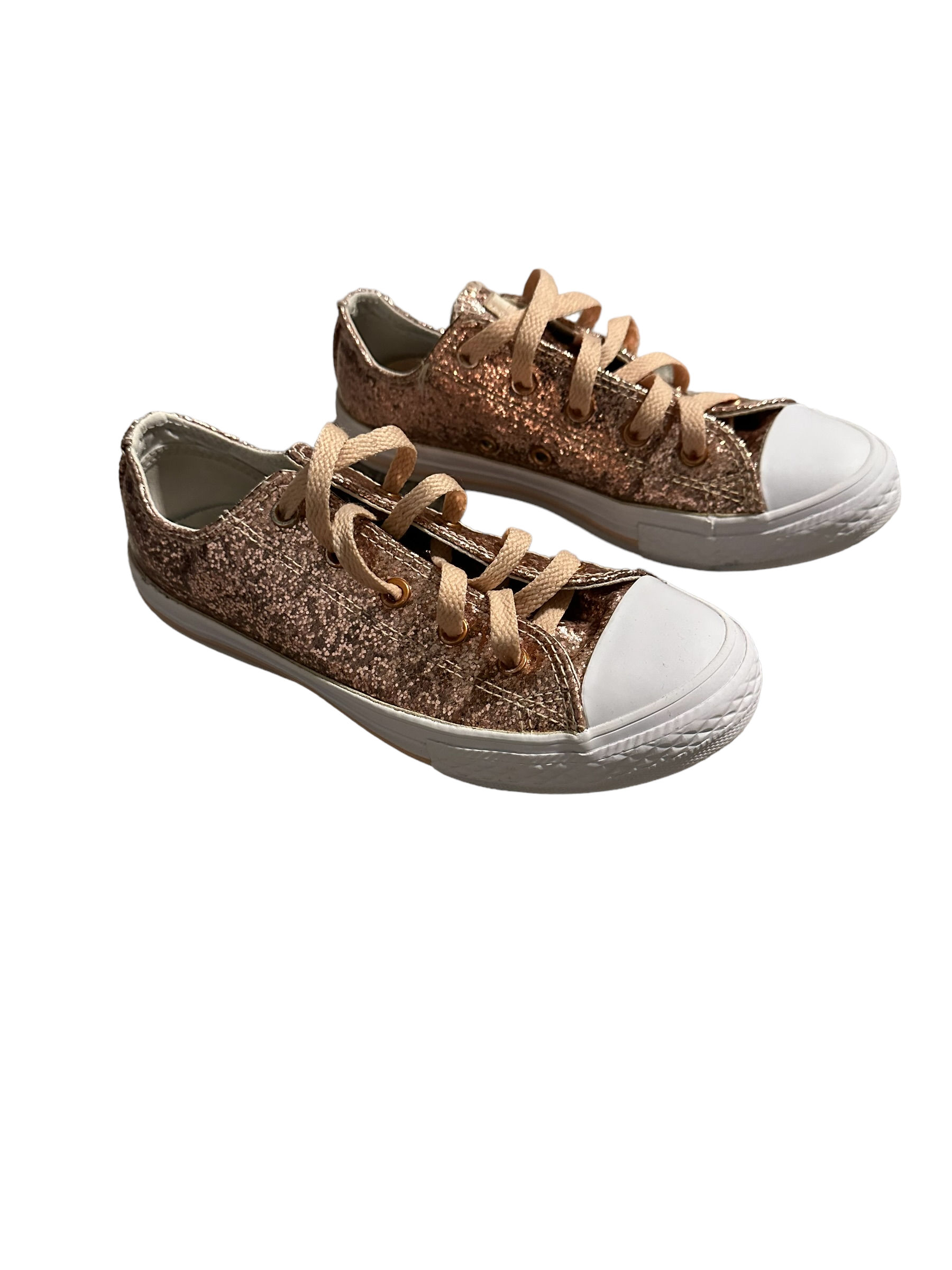 Converse Glitter Shimmery Low Top Sneakers