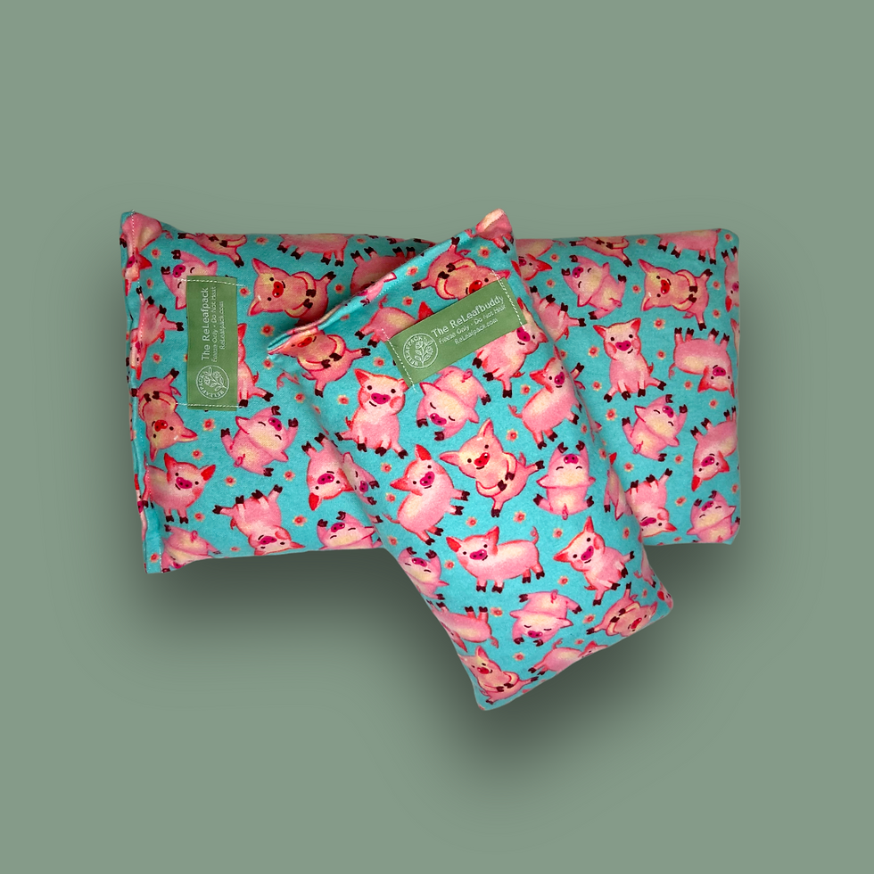 Cute reusable ice pack for pain relief