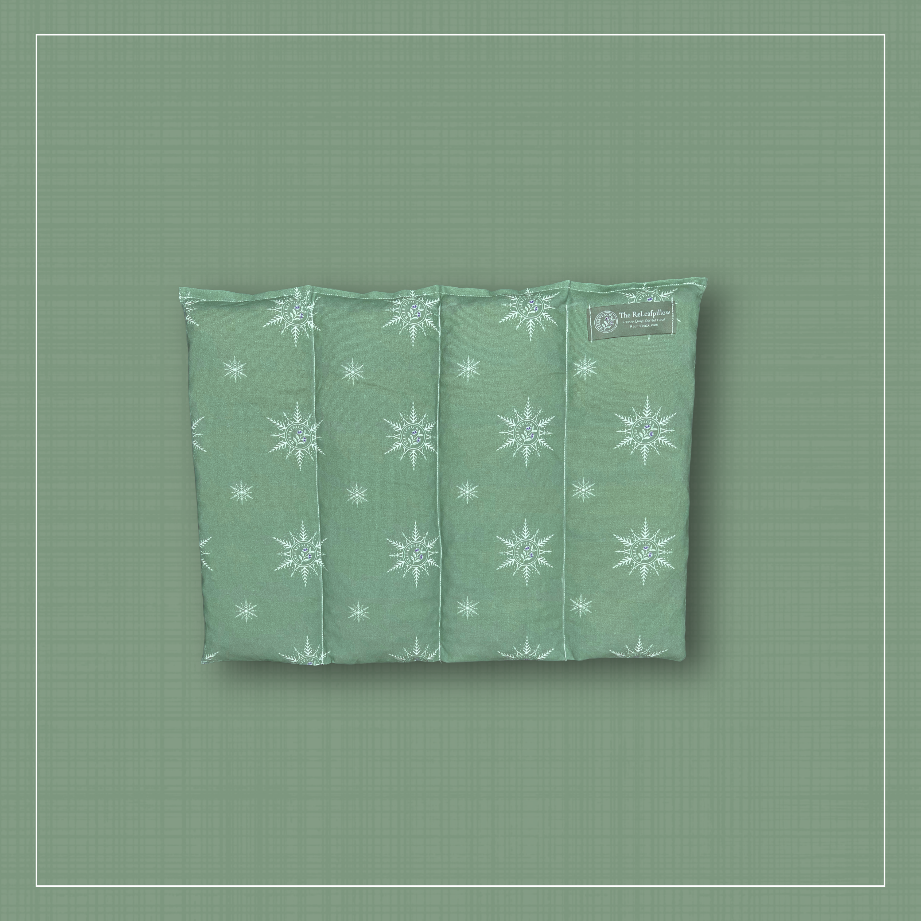 ice pack cooling pillow for hot flashes and heat intolerance.