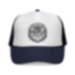 Thumbnail: Triply Landlocked Band Trucker Cap — Vintage Band Logo Mesh Hat