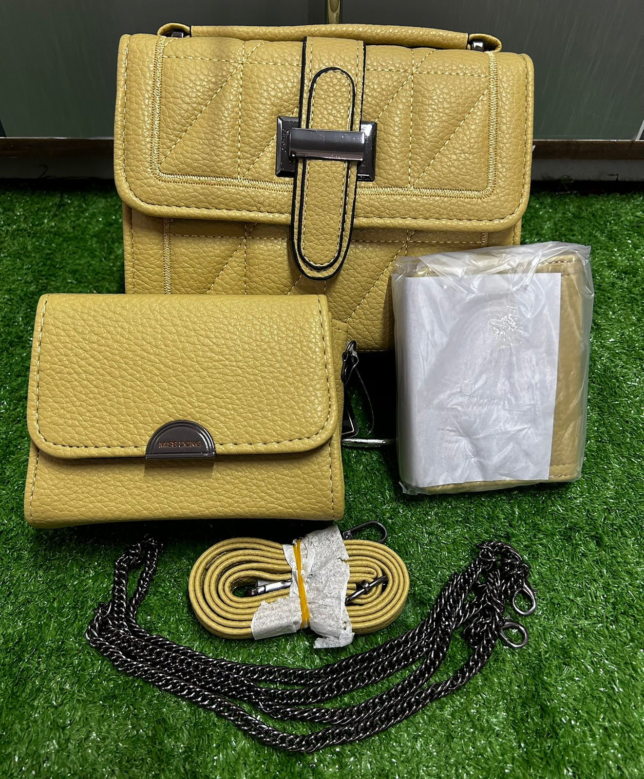 Bolsa Pequena 3 em 1 Matelasse