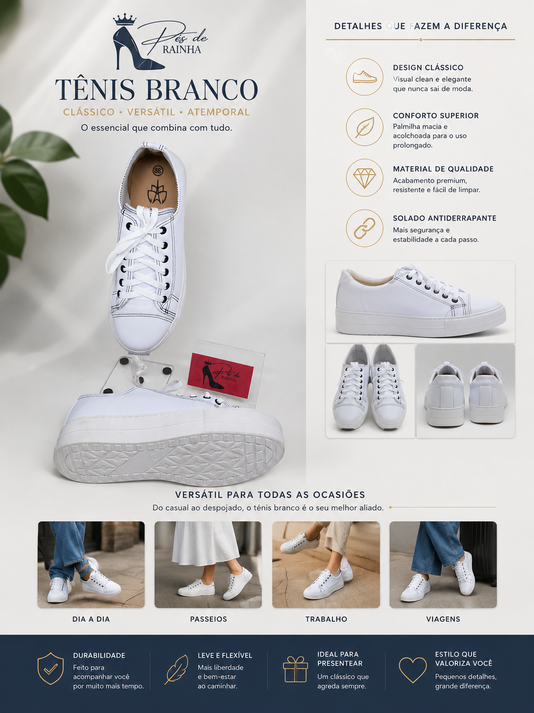 Tenis Casual 38 39