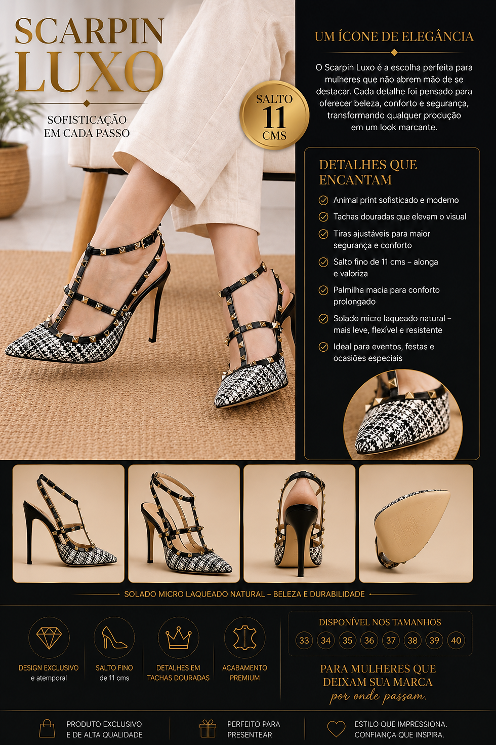 Miniatura: Scarpin AK Spikes 35