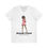 Thumbnail: Sistaah Friend Jersey Short Sleeve V-Neck Tee