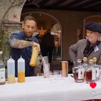 Local Armagnac feast : Cobrafire /Blanche d'Armagnac is a star !