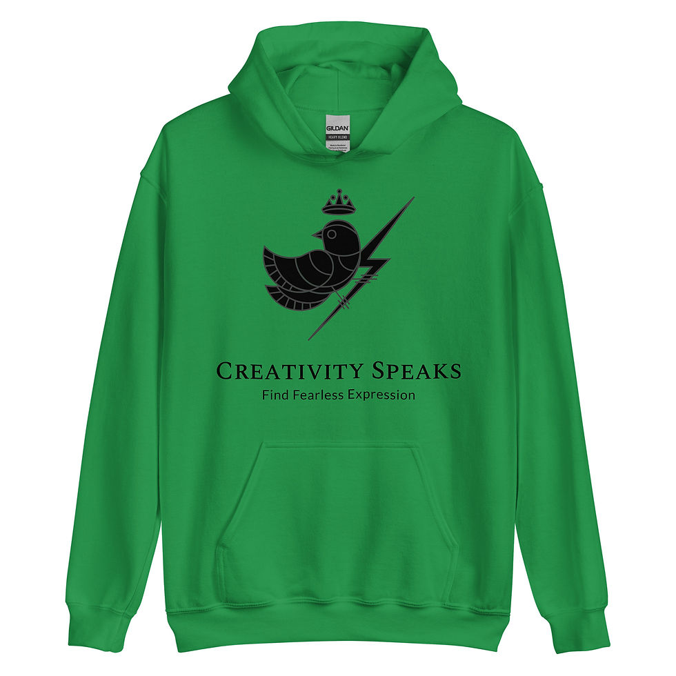 Thumbnail: Creativity Speaks Lightening Bird Hoodie