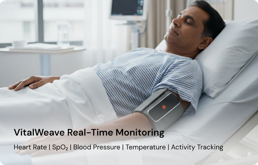 VitalWeave Real-Time Monitoring