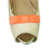 Thumbnail: Small Satin Triple Bows - Orange / Yellow Palette