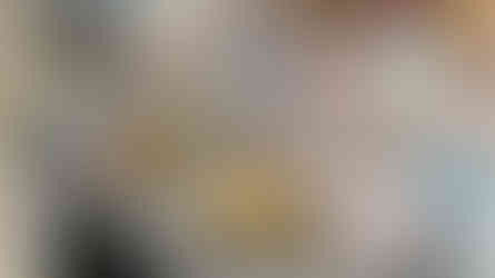 an abstract painting of a adonis holding a hera with the words " be the food of love " and many more qoutes and symbolism 