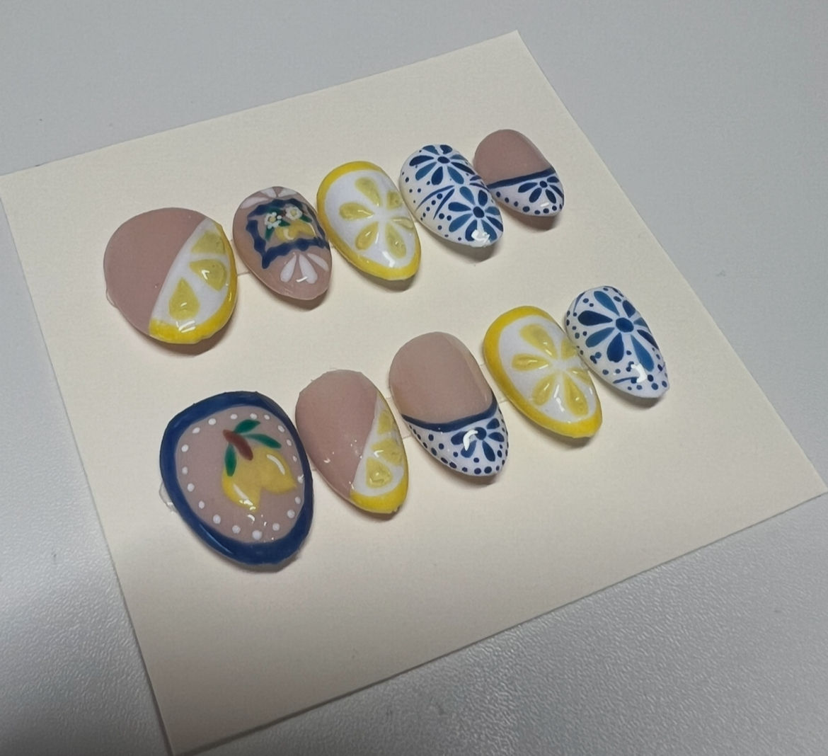 Amalfi Coast nails