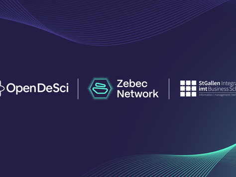 OpenDeSci Announces Strategic Partnership with ZEBEC NETWORK (Ticker: ZBCN) to Advance On-Chain Infrastructure for Scientific Research