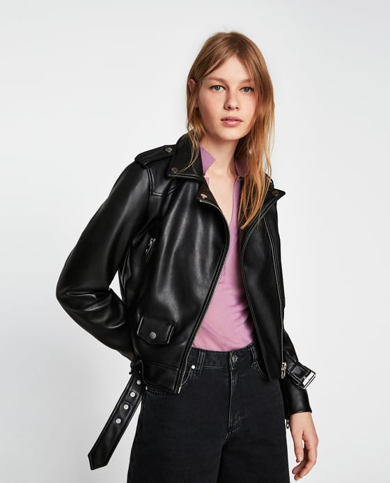 BIKERJACK IN LEERLOOK