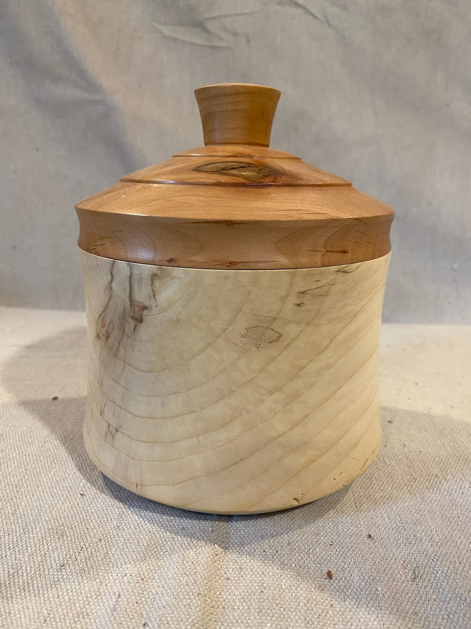 Spalted Maple Lidded Box