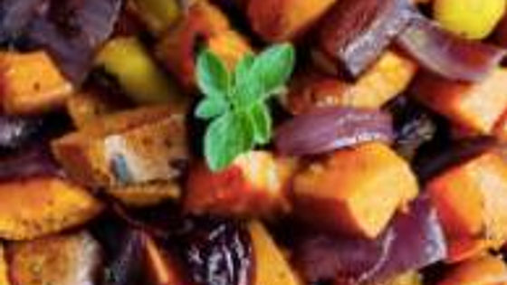 Caramelized Roasted Root Vegetables 