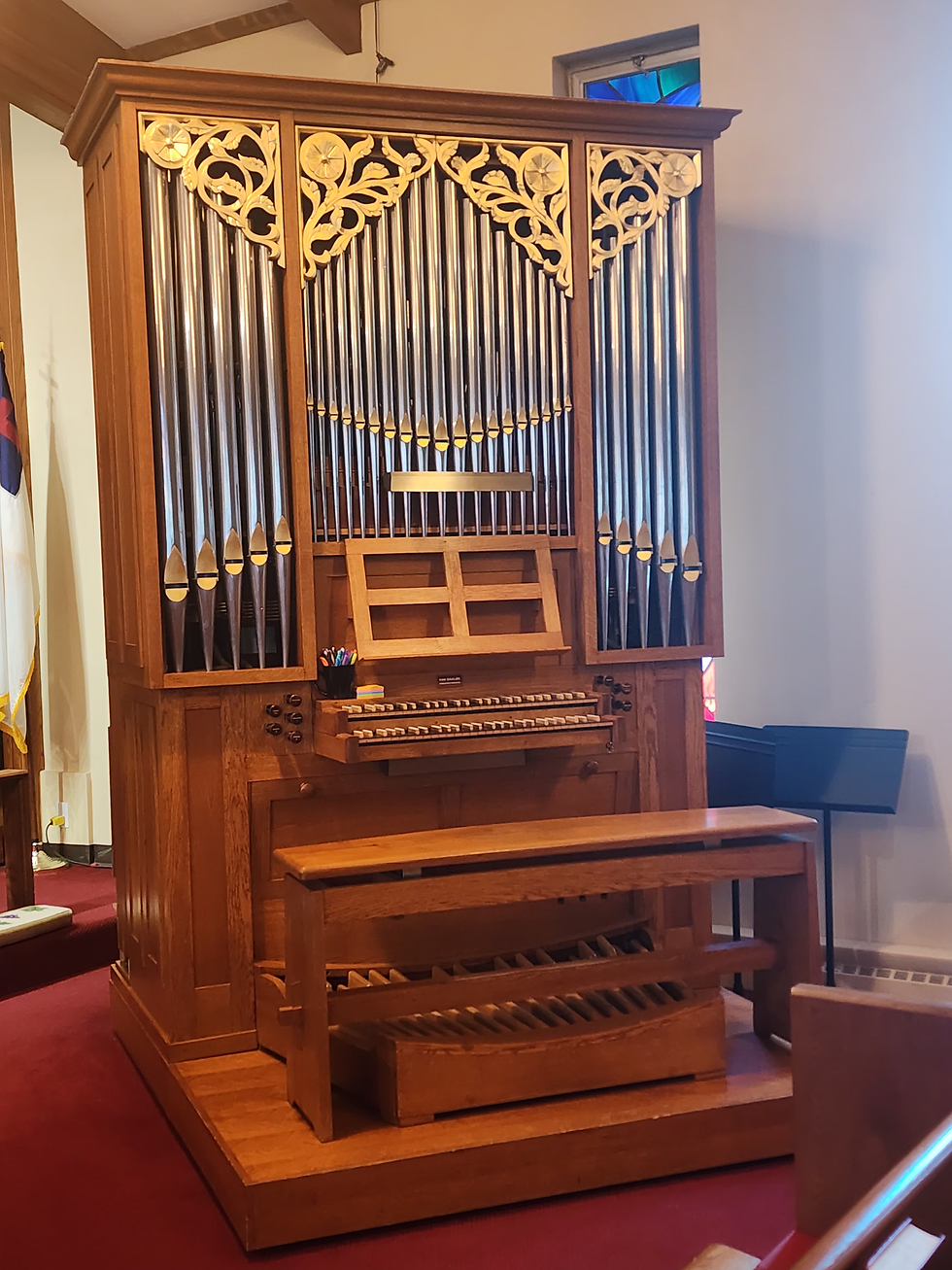 Our Organ in the church today