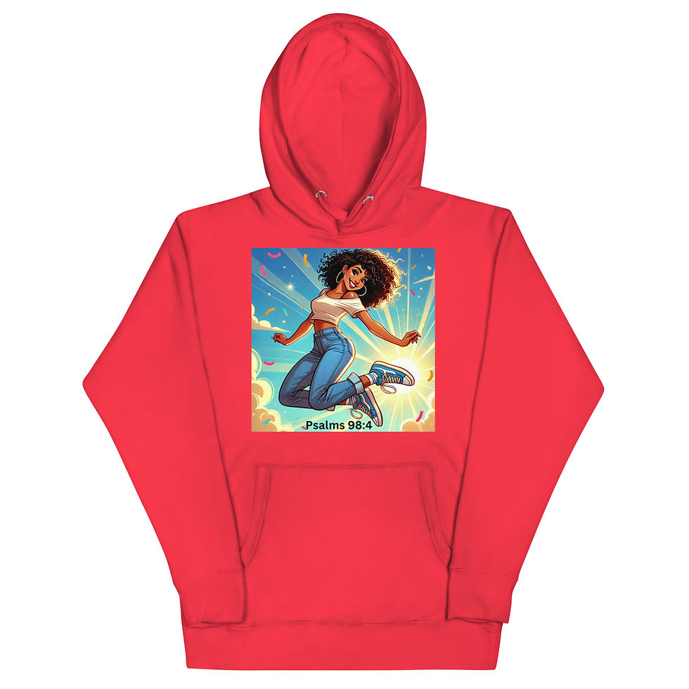 Thumbnail: Psalm 98:4 Hoodie