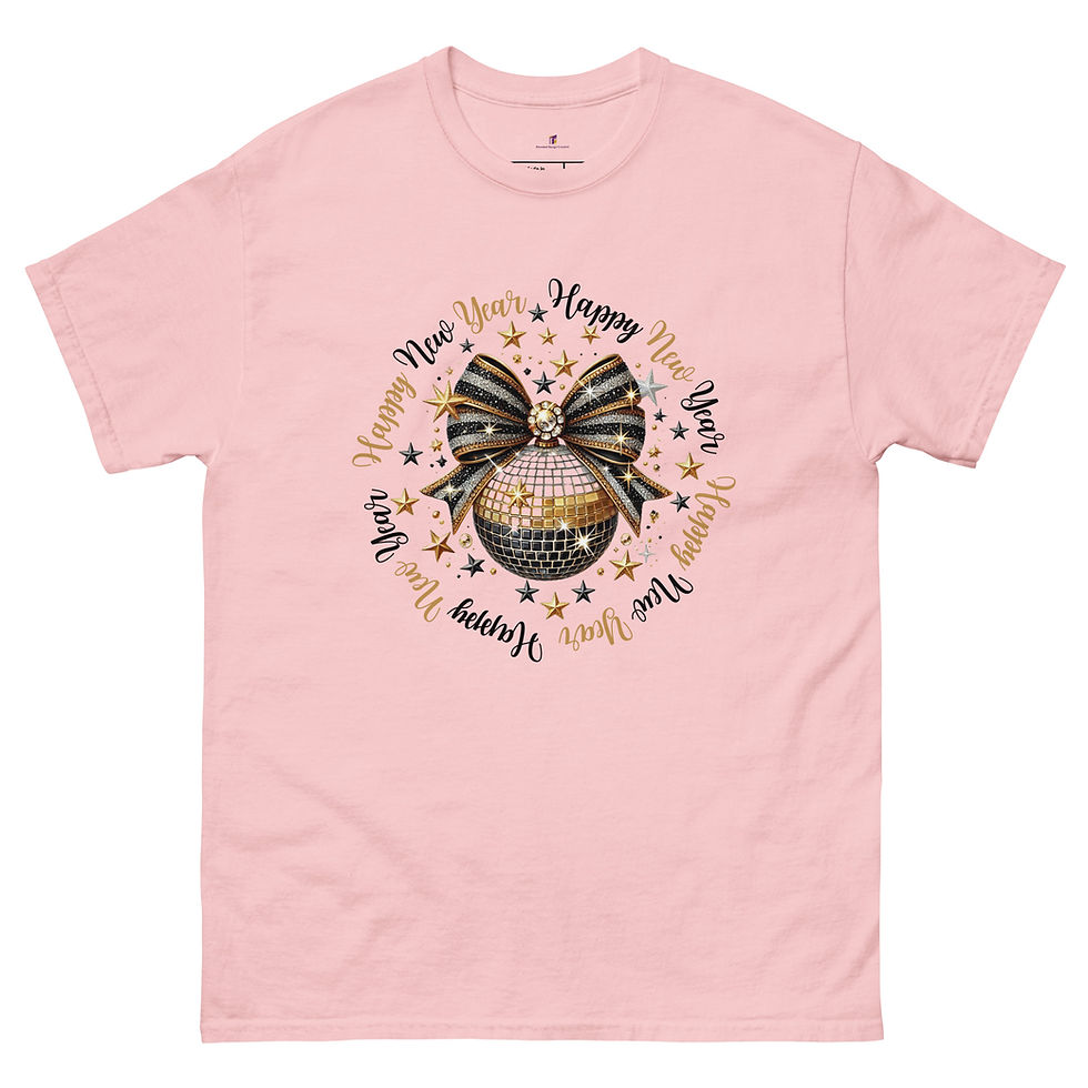 Thumbnail: Happy New Year Circle T-Shirt