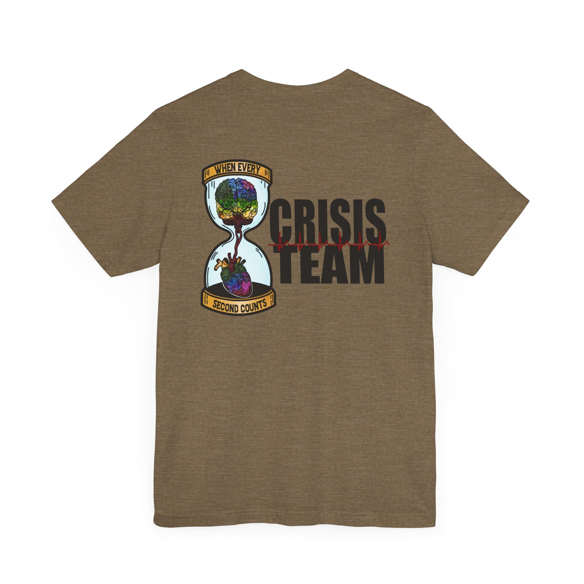 Heather Hourglass Crisis Tee