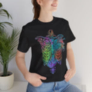 Unisex Neon Heart Tee
