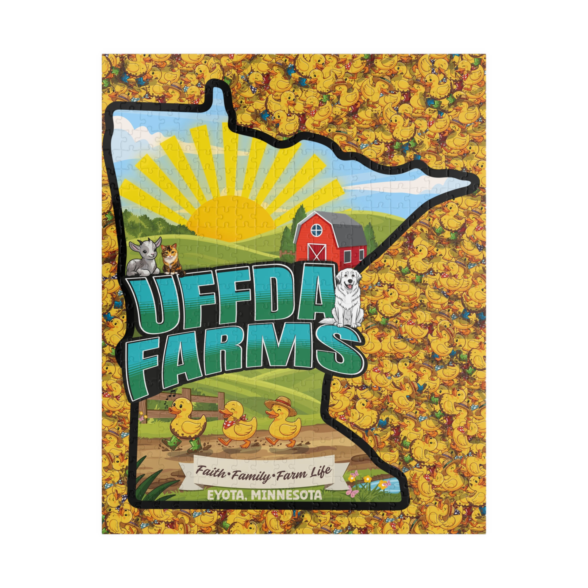 Uffda Farms Puzzle — 520-Piece