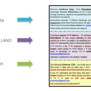 Proiektuaren zabalketa