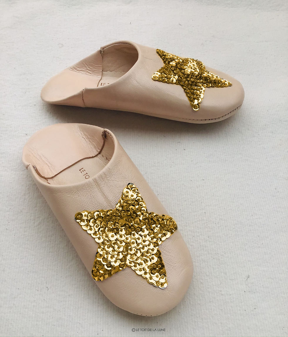 Miniature : BABOUCHE en cuir DANSE