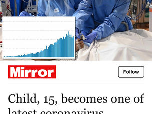 They said children don't get sick from Covid-19.