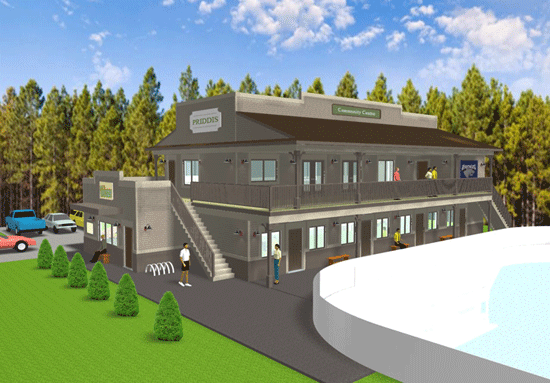 Priddis Exterior Rendering