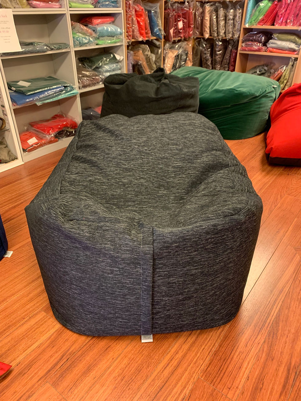 Thumbnail: Double bean bag with liner and beans 