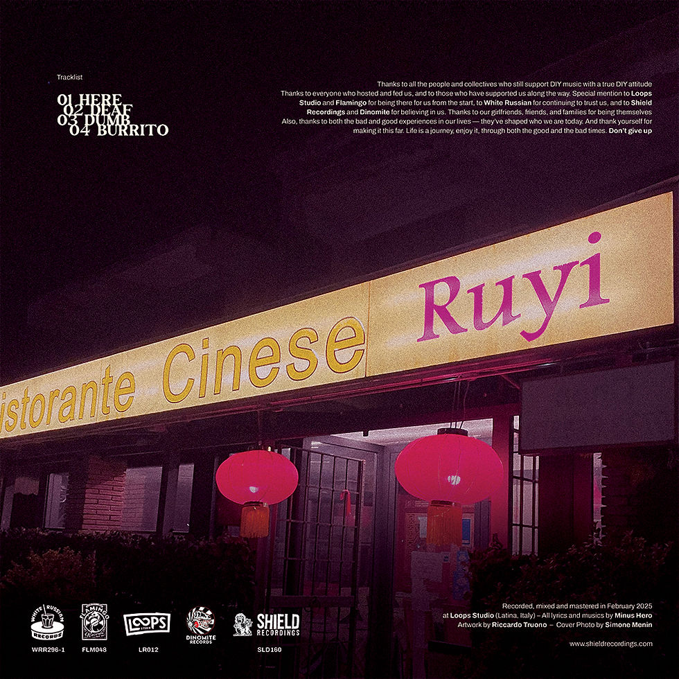 Miniatura: Ruyi - Minus Hero - 12" Vinyl