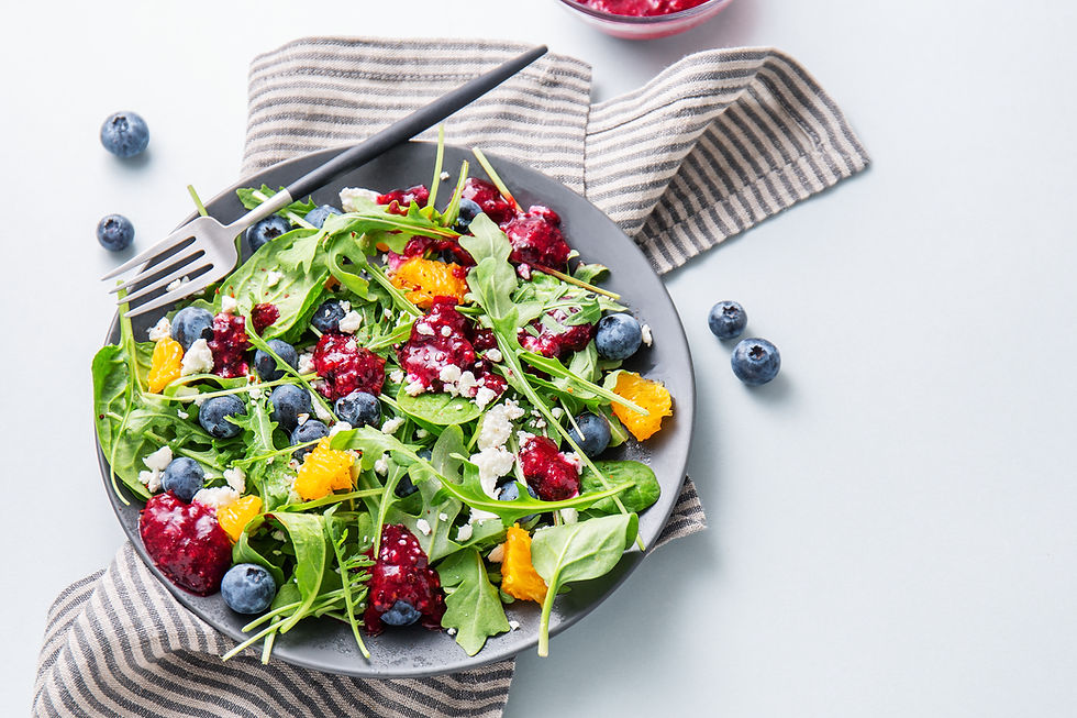 Refreshing Fruit & Mint Salad