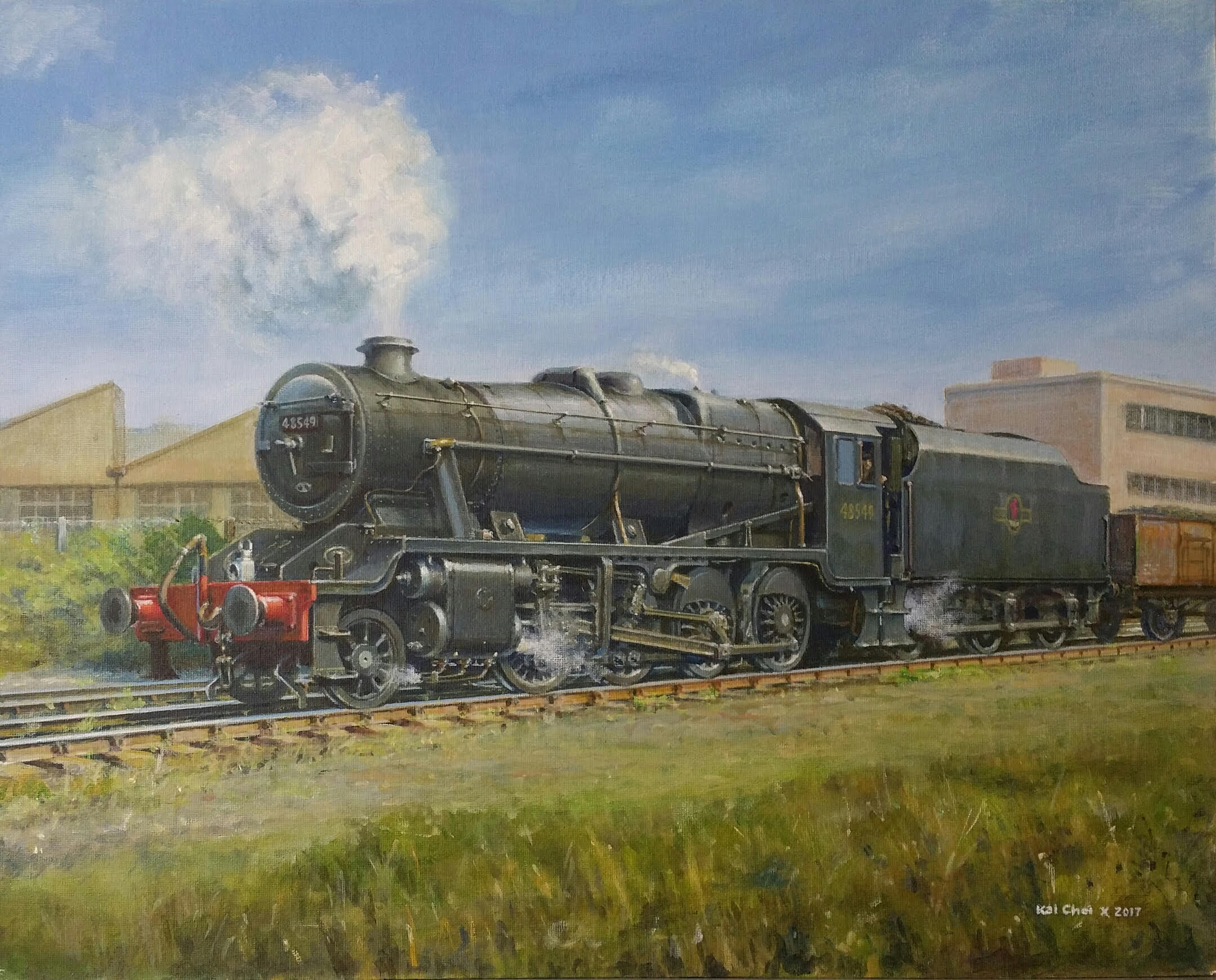 Stanier 8F Locomotive - £450