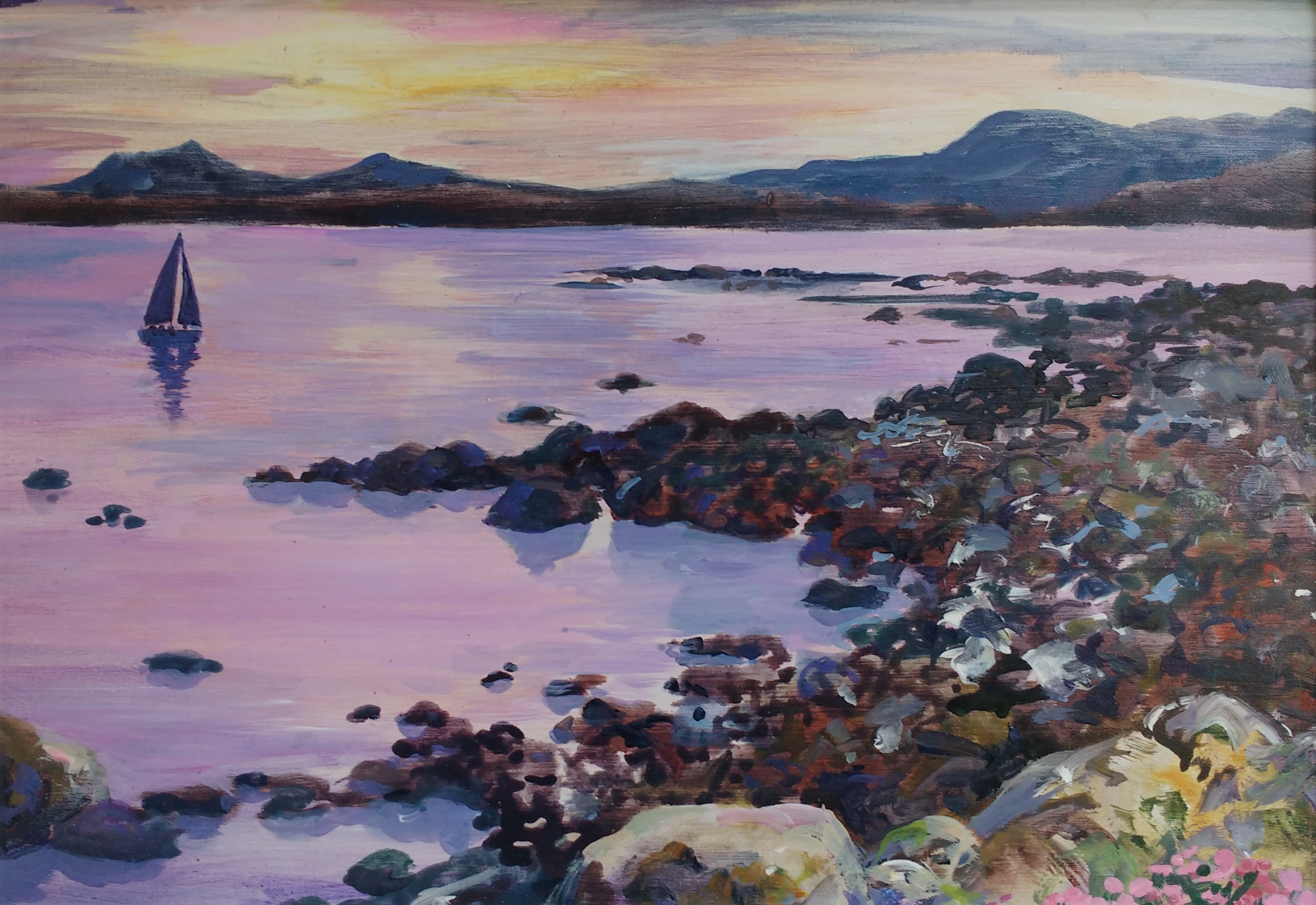 Sails in the Sunset - £175
