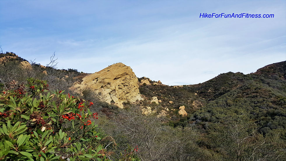 Eagle rock - Topanga state park