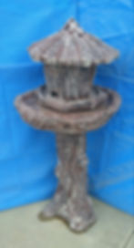 Wood Bird Feeder 4pc